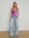 L Agence Beau Wide-leg Jean In Fontana