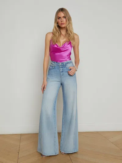 L Agence Beau Wide-leg Jean In Fontana
