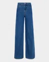 L Agence Scottie High Rise Wide Leg Jeans Apollo In Glendora