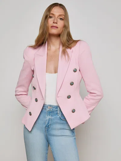 L Agence Bethany Blazer In Pink