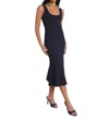 L Agence Bisous Flared Midi Dress In Multi