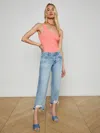 L Agence Blaine Cropped Stovepipe Jean In Albee