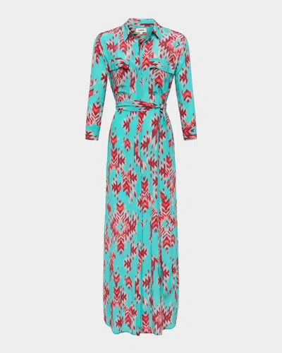 L Agence Cameron Long Shirtdress
