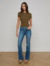 L Agence Cara Low-rise Bootcut Jean