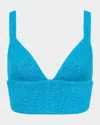 L Agence Castalia Knit Bra Top