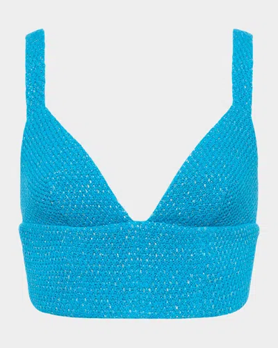 L Agence Castalia Knit Bra Top