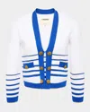 L Agence Catie Knit V-neck Blazer