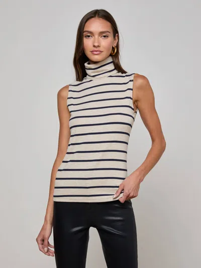 L Agence Ceci Sleeveless Turtleneck