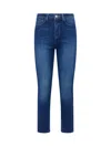 L Agence Celestia Slim-leg Jean In Blue