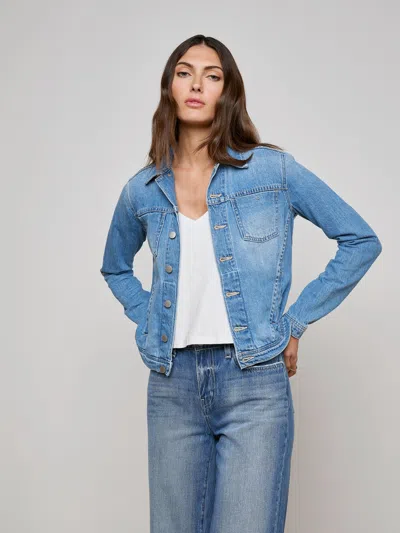 L Agence Celine Denim Jacket