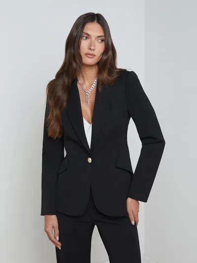 L Agence Chamberlain Blazer In Multi