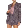 L'agence Chamberlain Tweed Blazer In Multi