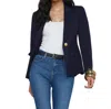 L Agence Chamberlain Knit Blazer In Multi