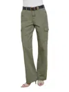 L Agence Channing High Rise Trek Trouser In Clover In Green