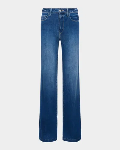 L Agence Clayton High Rise Wide-leg Jeans
