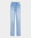 L Agence Clayton High Rise Wide Leg Jeans In Fontana In Fontana