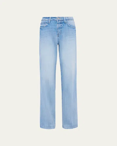 L AGENCE CLAYTON HIGH-RISE WIDE-LEG JEANS