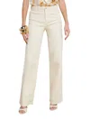 L Agence Clayton High Rise Wide-leg Jeans In Brown