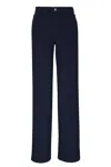 L AGENCE CLAYTON HIGH-RISE WIDE LEG JEANS, PALOMINO