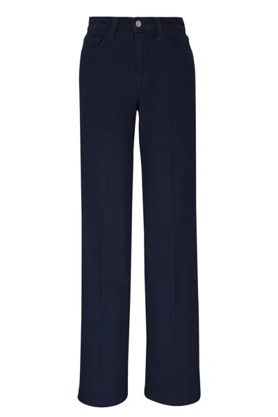 L AGENCE CLAYTON HIGH-RISE WIDE LEG JEANS, PALOMINO