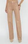 L Agence Clayton Pant In Cappuccino In Brown