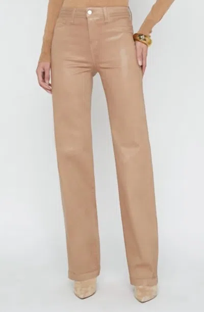 L Agence Clayton Pant In Cappuccino In Brown