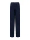 L'agence Clayton High Rise Wide-leg Jeans In Blue