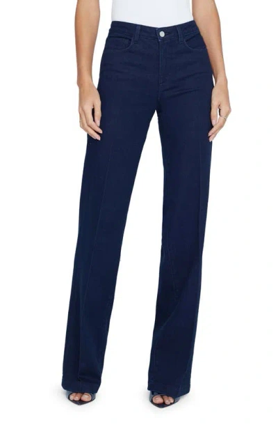 L Agence Clayton High Rise Wide-leg Jeans In Palomino