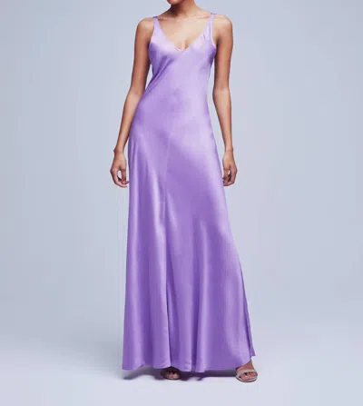 L Agence Clea Dress In Orchid In Pink