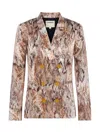 L Agence Colin Silk Blazer