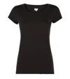 L Agence Cory T-shirt In Black