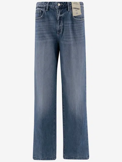L AGENCE COTTON DENIM JEANS