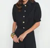 L Agence Cove Cropped Tweed Jacket In Black