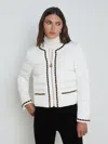 L'agence Crest Down Jacket In White