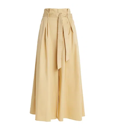 L Agence Cropped Lowen Tailored Trousers In Neutral