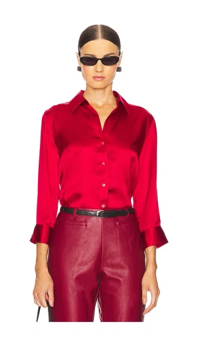 L AGENCE DANI 3/4 SLEEVE BLOUSE