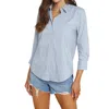 L Agence Daniella Cotton-blend Blouse In Multi