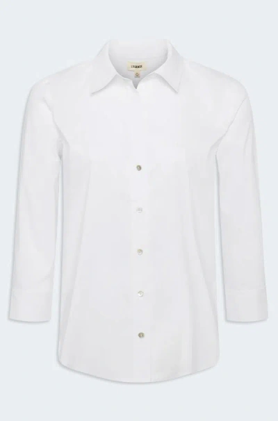 L'agence Daniella Blouse In White
