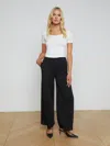 L'agence Darcelle Pull-on Pant In Black