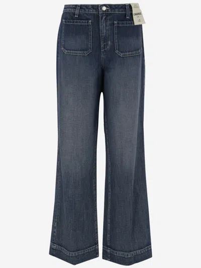 L Agence Dark Grey Washed Jeans