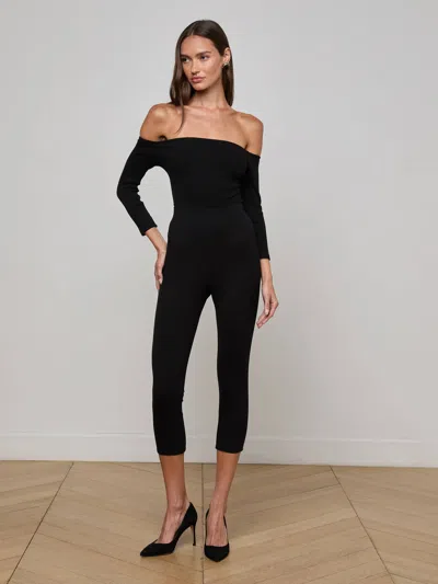 L Agence Dee Capri Pant In Black