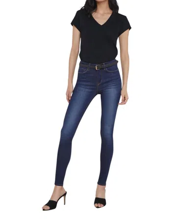 L AGENCE DENIM MARGUERITE HIGH RISE SKINNY JEANS IN BALTIC