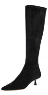 L Agence Emilie Boots Black Suede