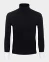 L Agence Flora Poplin Cuff Sweater Black/white In Blackwhite
