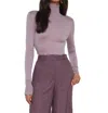 L Agence Flora Turtleneck In Multi