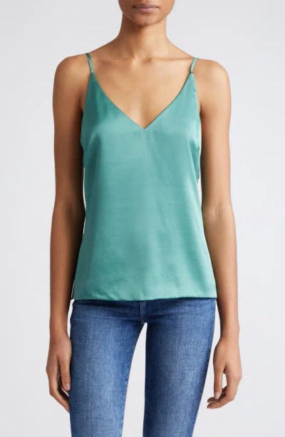 L AGENCE GABRIELLA V-NECK SILK CAMISOLE