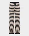 L Agence Gaelle Pointelle Knit Pants