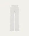 L Agence Gavin Pant In Ivory