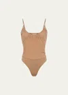 L AGENCE GELINA RUCHED BODYSUIT