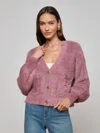 L'agence Harriet Cardigan In Pink